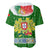 Portugal Christmas Baseball Jersey with Green Red Santa Ship Tree and Coat of Arms - Wonder Print Shop