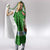 Portugal Christmas Hooded Blanket with Green Red Santa Ship Tree and Coat of Arms - Wonder Print Shop