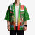 Portugal Christmas Kimono with Green Red Santa Ship Tree and Coat of Arms - Wonder Print Shop