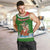 Portugal Christmas Men Tank Top with Green Red Santa Ship Tree and Coat of Arms - Wonder Print Shop