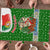 Portugal Christmas Puzzle with Green Red Santa Ship Tree and Coat of Arms - Wonder Print Shop
