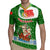 Portugal Christmas Rugby Jersey with Green Red Santa Ship Tree and Coat of Arms - Wonder Print Shop