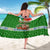 Portugal Christmas Sarong with Green Red Santa Ship Tree and Coat of Arms - Wonder Print Shop
