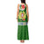 Portugal Christmas Tank Maxi Dress with Green Red Santa Ship Tree and Coat of Arms - Wonder Print Shop