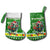 Portugal Christmas Stocking with Green Galo de Barcelos Rooster Santa Hat and Gift - Wonder Print Shop