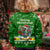 Portugal Christmas Kid Ugly Christmas Sweater with Green Galo de Barcelos Rooster Santa Hat and Gift - Wonder Print Shop