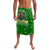 Portugal Christmas Lavalava with Green Galo de Barcelos Rooster Santa Hat and Gift - Wonder Print Shop