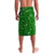 Portugal Christmas Lavalava with Green Galo de Barcelos Rooster Santa Hat and Gift - Wonder Print Shop