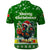 Portugal Christmas Polo Shirt with Green Galo de Barcelos Rooster Santa Hat and Gift - Wonder Print Shop