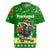 Portugal Christmas Rugby Jersey with Green Galo de Barcelos Rooster Santa Hat and Gift - Wonder Print Shop