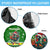 Portugal Christmas Spare Tire Cover with Green Galo de Barcelos Rooster Santa Hat and Gift - Wonder Print Shop