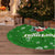 Portugal Christmas Tree Skirt with Green Galo de Barcelos Rooster Santa Hat and Gift - Wonder Print Shop