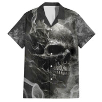 Hello Darkness My Old Friend Skull Hawaiian Shirt - Wonder Print Shop