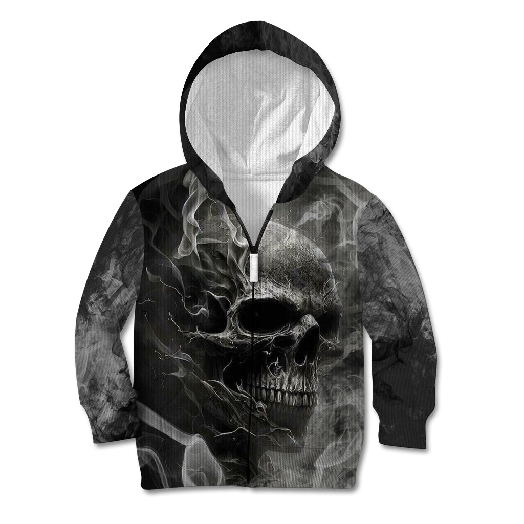 Hello Darkness My Old Friend Skull Kid Hoodie - Wonder Print Shop