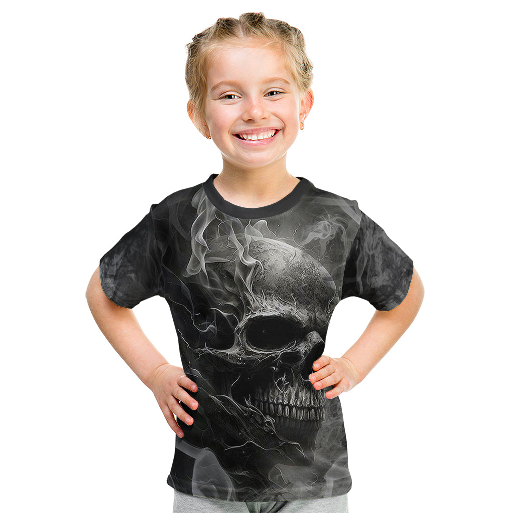 Hello Darkness My Old Friend Skull Kid T Shirt - Wonder Print Shop