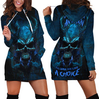 If You Treat Me Like And Option I'll Leave You Like A Choice Hoodie Dress - Wonder Print Shop