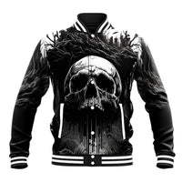 If I Stand Alone I Know I'm With Someone I Can Trust Skull Baseball Jacket - Wonder Print Shop