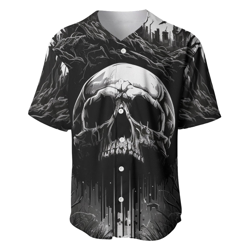 If I Stand Alone I Know I'm With Someone I Can Trust Skull Baseball Jersey - Wonder Print Shop