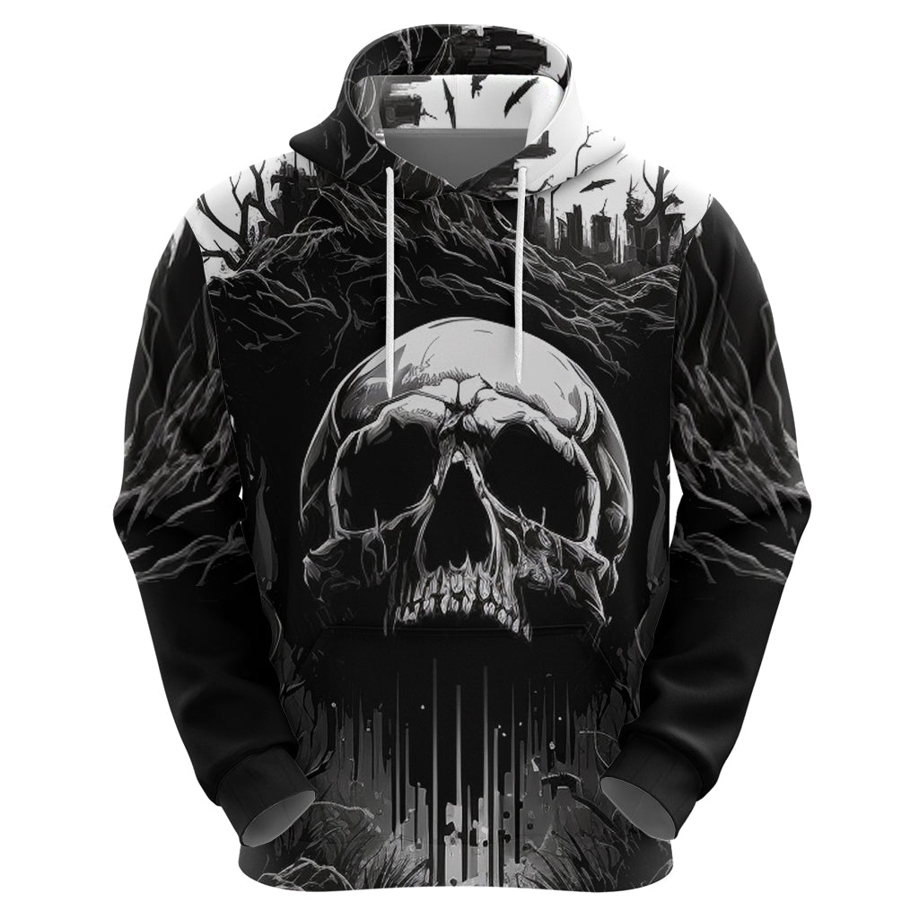 If I Stand Alone I Know I'm With Someone I Can Trust Skull Hoodie - Wonder Print Shop