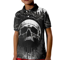 If I Stand Alone I Know I'm With Someone I Can Trust Skull Kid Polo Shirt - Wonder Print Shop