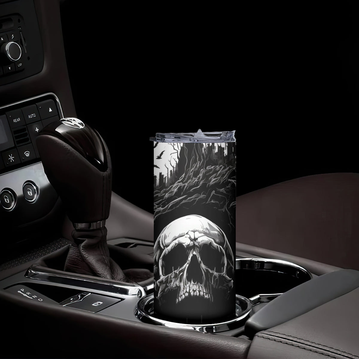 If I Stand Alone I Know I'm With Someone I Can Trust Skull Skinny Tumbler - Wonder Print Shop