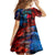 Be Careful Skull Family Matching Summer Maxi Dress and Hawaiian Shirt - Wonder Print Shop