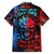 Be Careful Skull Family Matching Summer Maxi Dress and Hawaiian Shirt - Wonder Print Shop
