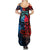 Be Careful Skull Family Matching Summer Maxi Dress and Hawaiian Shirt - Wonder Print Shop