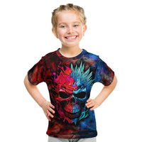 Be Careful Skull Kid T Shirt - Wonder Print Shop