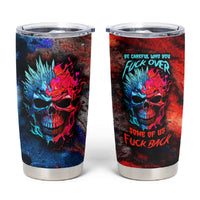Be Careful Skull Tumbler Cup - Wonder Print Shop