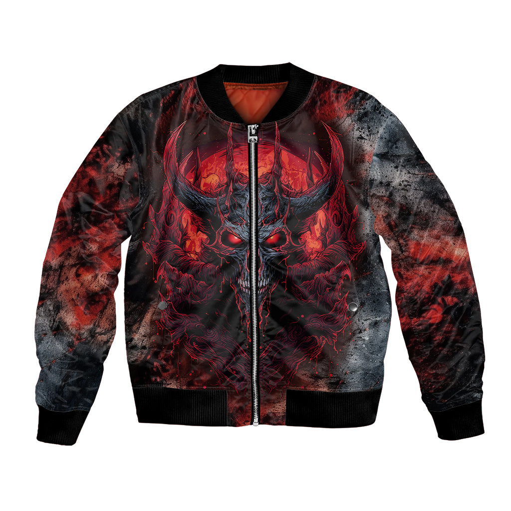 I Can Fix Stupid But It's Gonna Hurt Skull Bomber Jacket - Wonder Print Shop