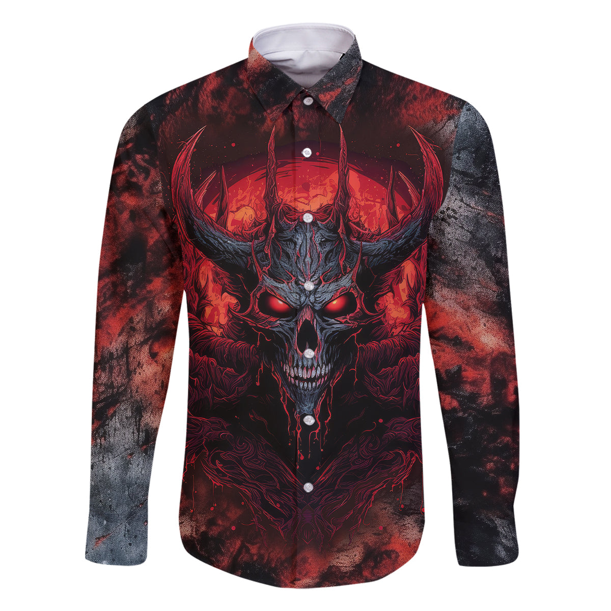 I Can Fix Stupid But It's Gonna Hurt Skull Family Matching Long Sleeve Bodycon Dress and Hawaiian Shirt - Wonder Print Shop