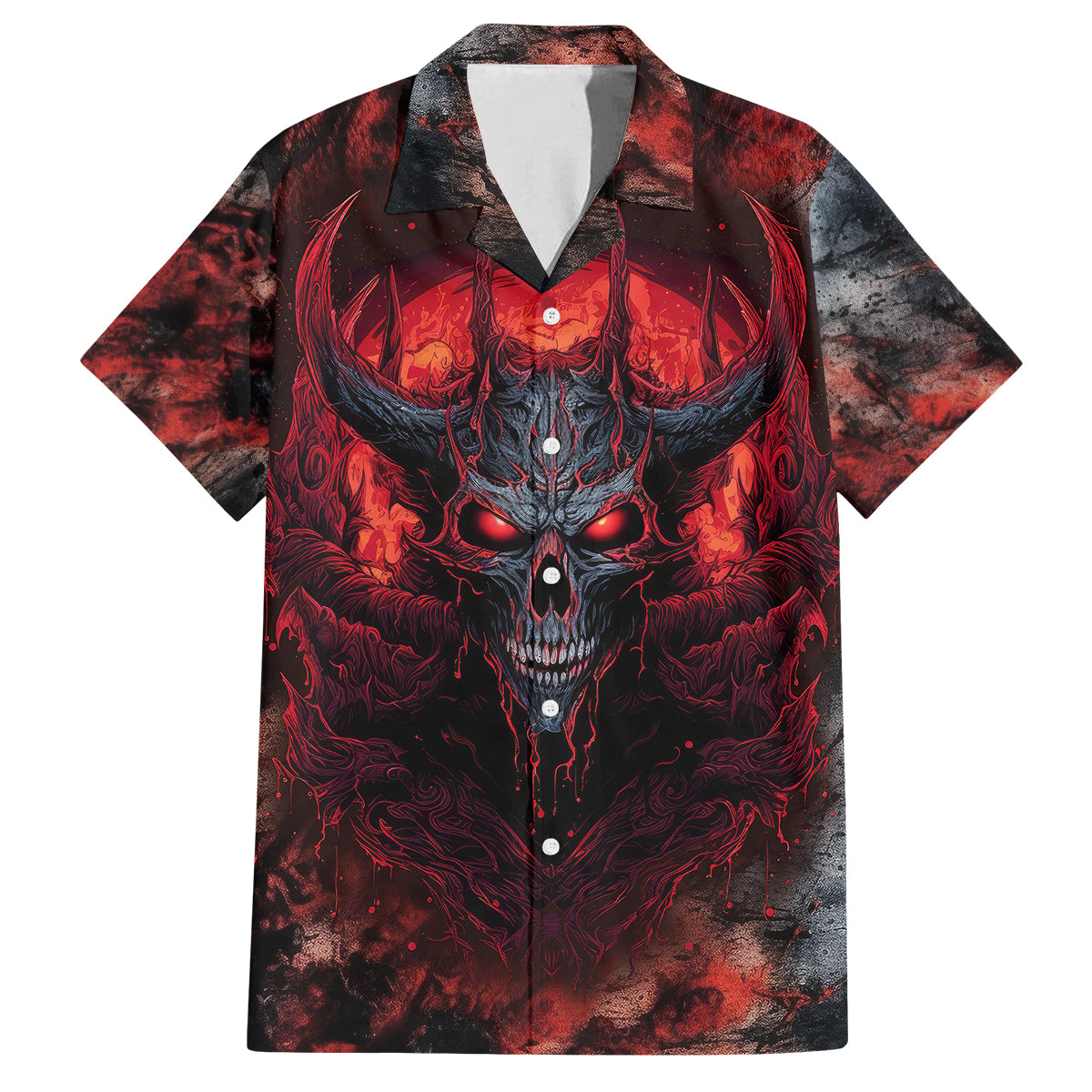 I Can Fix Stupid But It's Gonna Hurt Skull Family Matching Off Shoulder Maxi Dress and Hawaiian Shirt - Wonder Print Shop