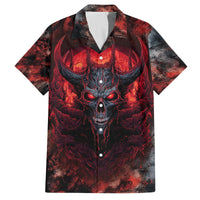 I Can Fix Stupid But It's Gonna Hurt Skull Family Matching Summer Maxi Dress and Hawaiian Shirt - Wonder Print Shop