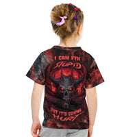 I Can Fix Stupid But It's Gonna Hurt Skull Kid T Shirt - Wonder Print Shop