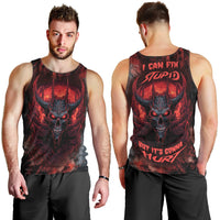 I Can Fix Stupid But It's Gonna Hurt Skull Men Tank Top - Wonder Print Shop