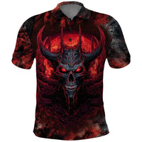 I Can Fix Stupid But It's Gonna Hurt Skull Polo Shirt - Wonder Print Shop