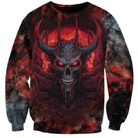 I Can Fix Stupid But It's Gonna Hurt Skull Sweatshirt - Wonder Print Shop