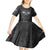 Viking Kid Short Sleeve Dress Norse Wolf and Bearclaw Fusion - Wonder Print Shop