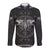 Viking Long Sleeve Button Shirt Norse Wolf and Bearclaw Fusion - Wonder Print Shop