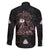 Viking Odin Family Matching Long Sleeve Bodycon Dress and Hawaiian Shirt Viking Allfather's Radiance - Wonder Print Shop