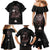 Viking Odin Family Matching Mermaid Dress and Hawaiian Shirt Viking Allfather's Radiance - Wonder Print Shop