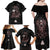 Viking Odin Family Matching Off Shoulder Maxi Dress and Hawaiian Shirt Viking Allfather's Radiance - Wonder Print Shop