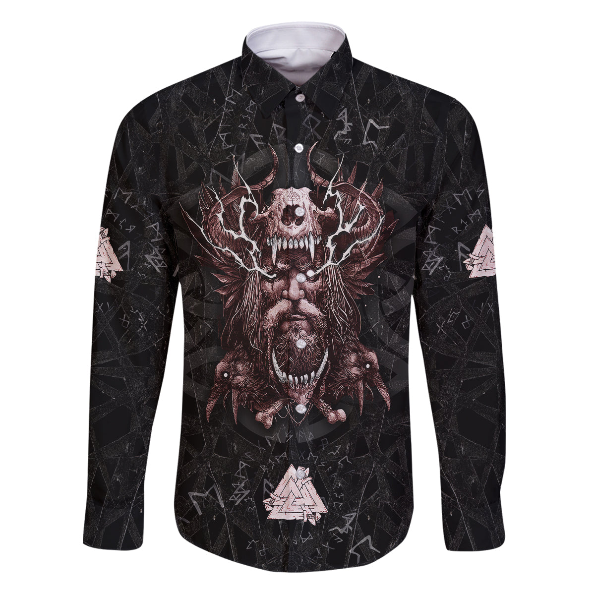 Viking Odin Family Matching Puletasi Dress and Hawaiian Shirt Viking Allfather's Radiance - Wonder Print Shop