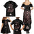 Viking Odin Family Matching Summer Maxi Dress and Hawaiian Shirt Viking Allfather's Radiance - Wonder Print Shop