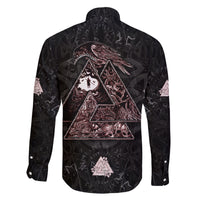 Viking Odin Family Matching Tank Maxi Dress and Hawaiian Shirt Viking Allfather's Radiance - Wonder Print Shop
