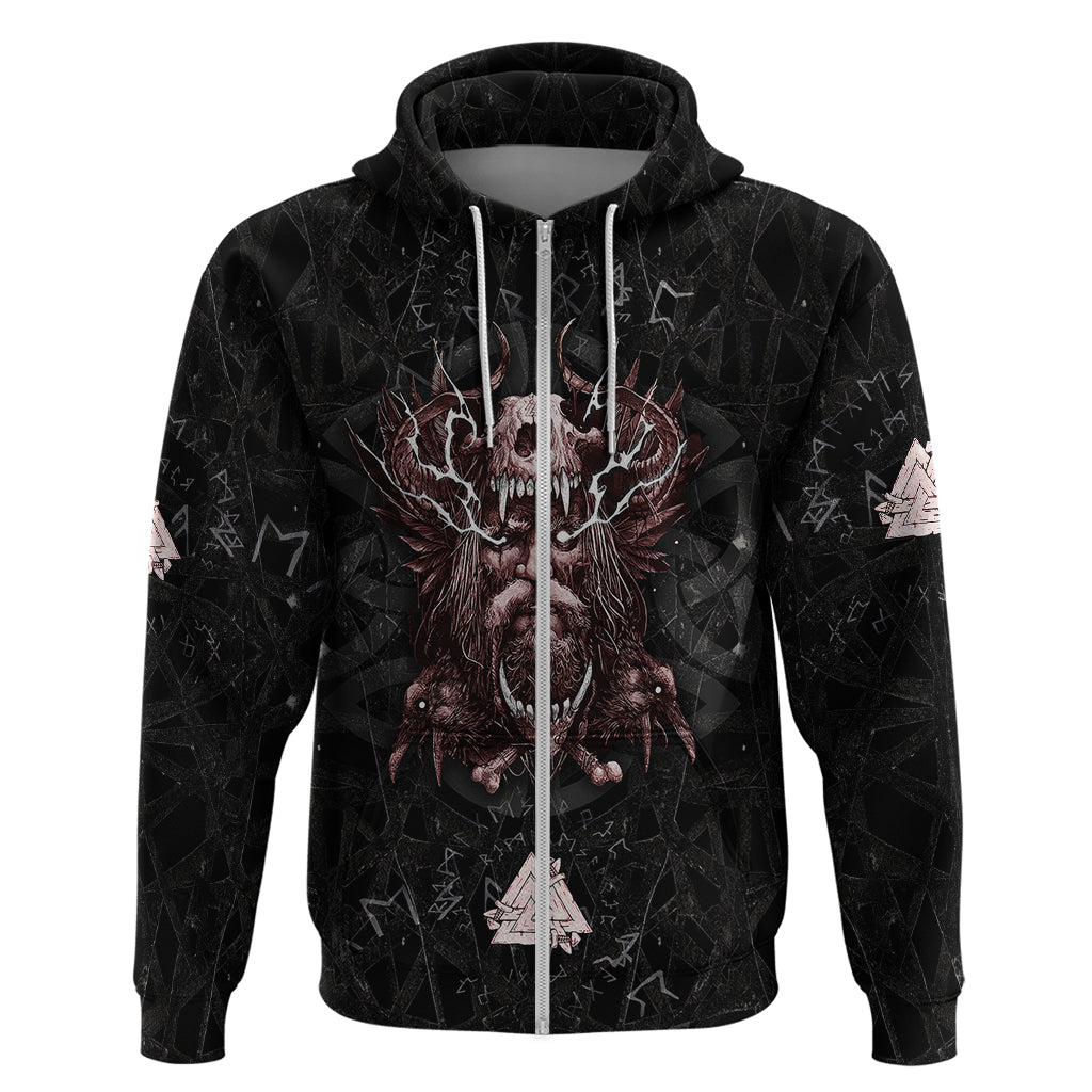Viking Odin Hoodie Viking Allfather's Radiance - Wonder Print Shop