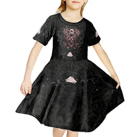 Viking Odin Kid Short Sleeve Dress Viking Allfather's Radiance - Wonder Print Shop