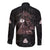 Viking Odin Long Sleeve Button Shirt Viking Allfather's Radiance - Wonder Print Shop