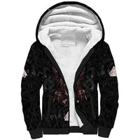 Viking Odin Sherpa Hoodie Viking Allfather's Radiance - Wonder Print Shop